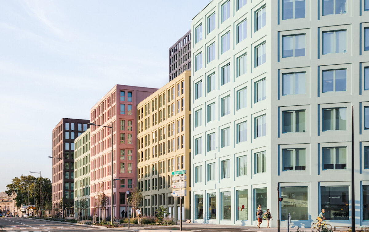 LAN designs multicoloured city block in Strasbourg - Vimarsana News
